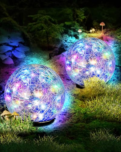 Garden Solar Ball Lights Outdoor Waterproof (4.7 Inch)