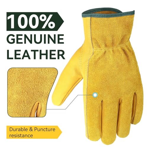 Leather Work Gloves