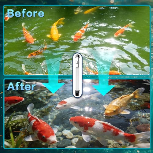 20W Pond UV Light for 100 (20W for 1500 Gallon)