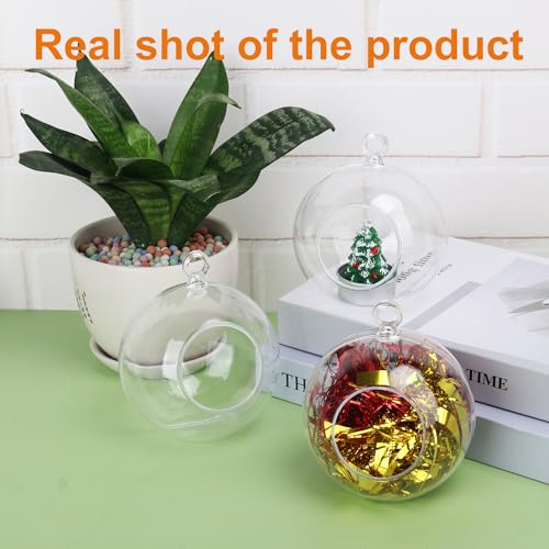 39 Pcs 4 Inch Hanging Glass Globes Orbs (39 Count)