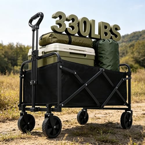 Collapsible Wagon with Wheels (Small-330LB)