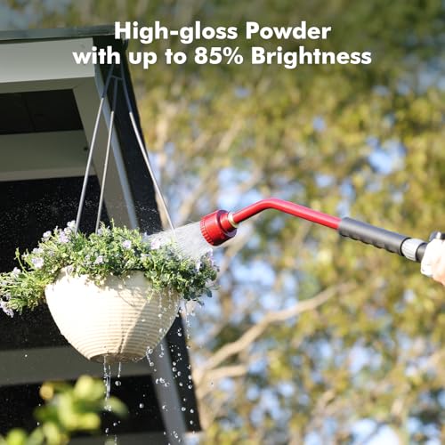 24 Inches Long Watering Wand for Garden Hose (Red)