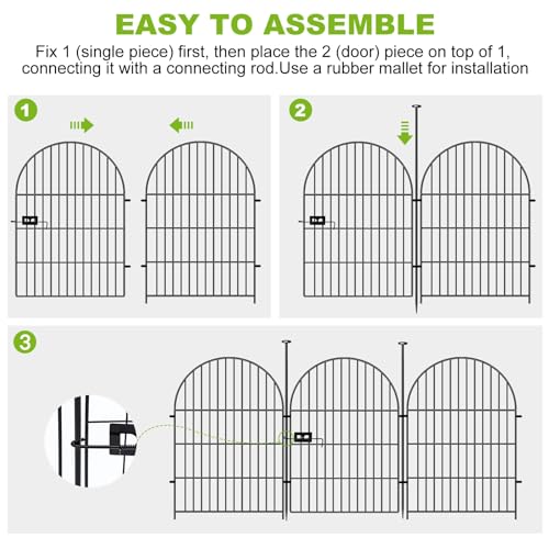 32in Tall Garden Fencing (52.5 Foot)