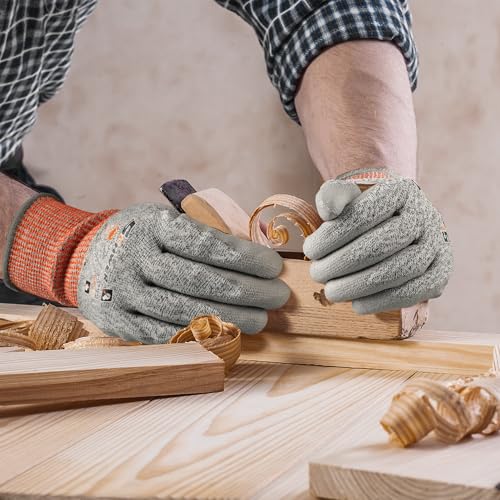 240 Pairs A5 Cut Resistant Gloves (Grey A5 / X-Large)