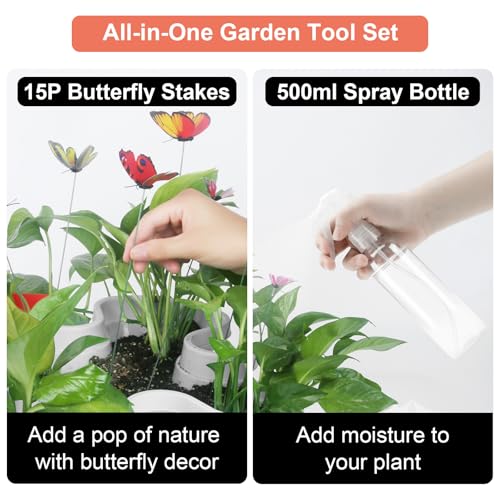 Vertical Planter Tower (White / 6 Tier)