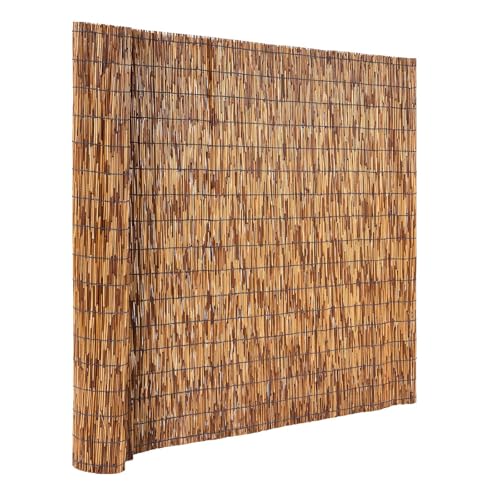 Natural Reed Fencing (Brown / 4 ft x 13.12 ft x2pack)
