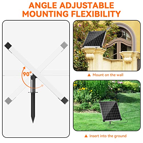 30W Solar Fountain Pump with 430GPH Flow (30W)