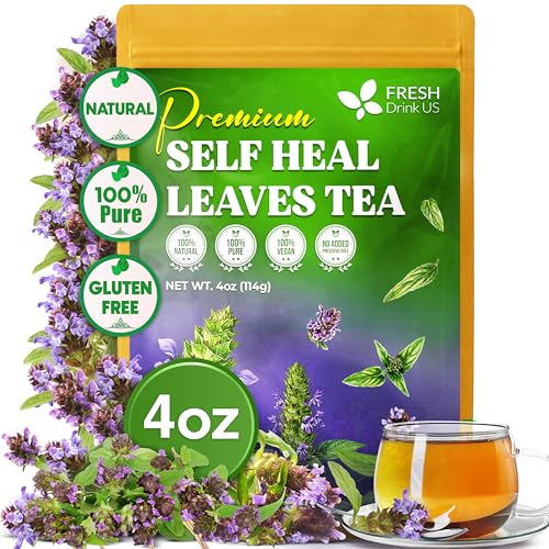 Premium Self Heal Leaves Loose Leaf Tea (4oz)