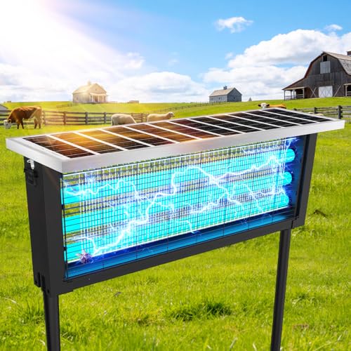 Large Solar Bug Zapper Outdoor (18W for 4000 sq.ft)