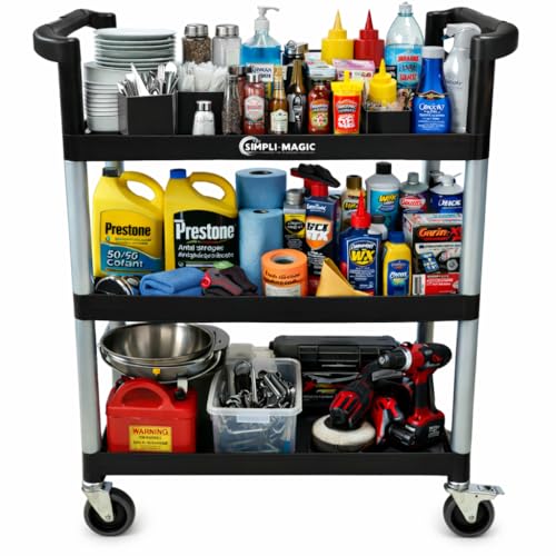 Rolling Utility Cart on Wheels