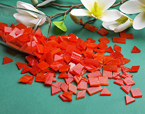 200 Pieces Glass Mosaic Tiles (200 Count)