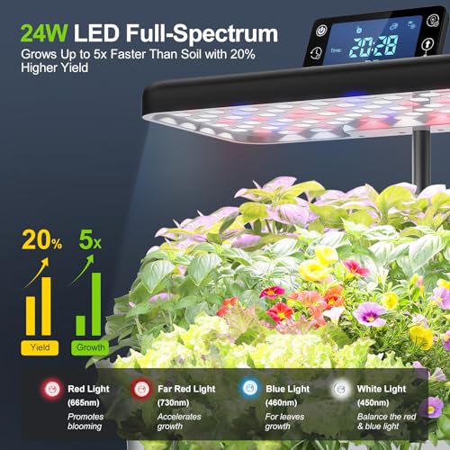 Hydroponics Growing System with Seeds