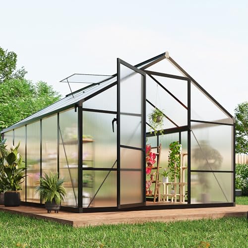 8 x 10 FT Greenhouse (Black / 8x10FT)