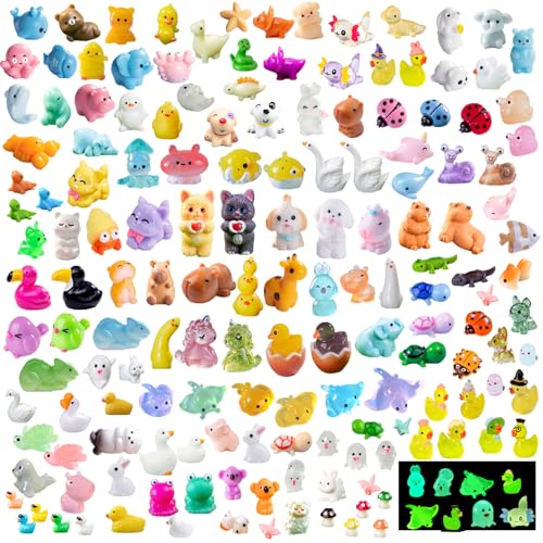 200 Pcs Mini Resin Animals