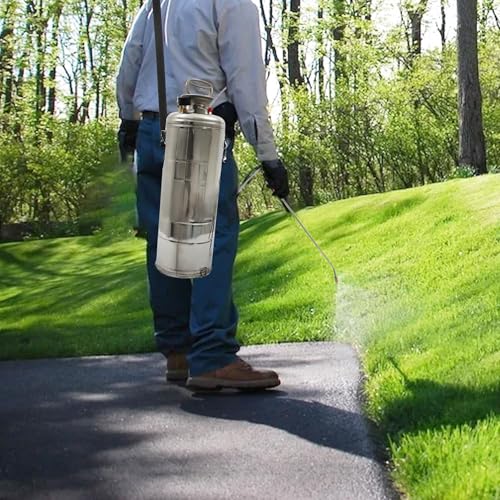 1.5 Gallon Stainless Steel Sprayer Hand Pump Sprayer