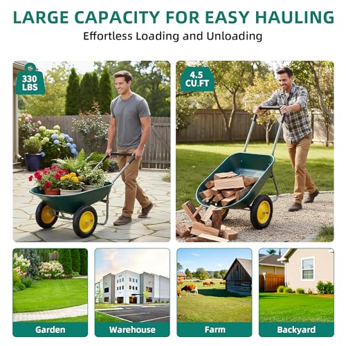 Autodaya Dual (330lb|dark Green-4.5 Cu Ft)