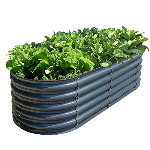 17" Tall Raised Garden Bed Kit Fruits Vegetables Flowers Planter Box 12 (12 Count)