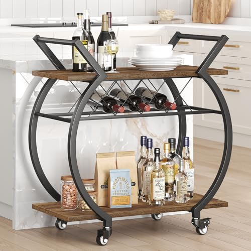 Industrial Bar Cart