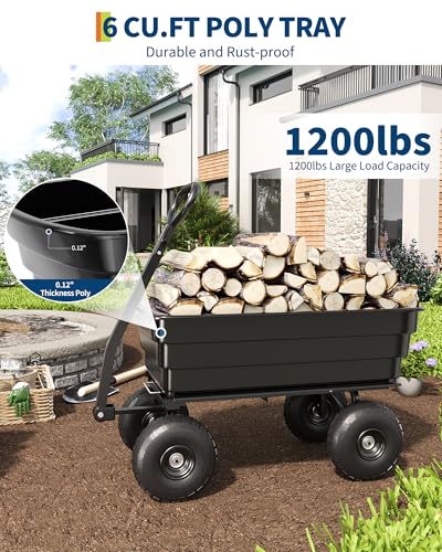 Poly Dump Cart (1200 lbs)