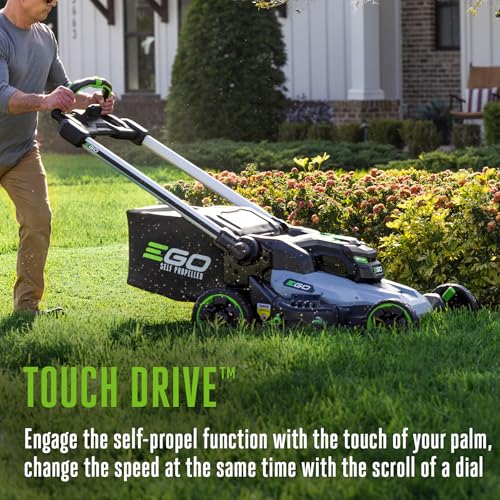 Electric Lawn Mower (30" / w/(2) 6.0Ah Batteries + Charger)
