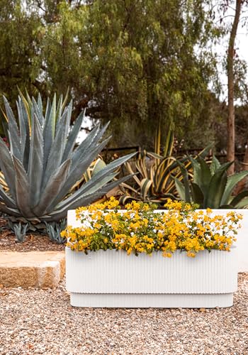 Demi Series Garden Bed (White / 42 inch)