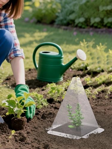 30 Pack Garden Cloches (Transparent)