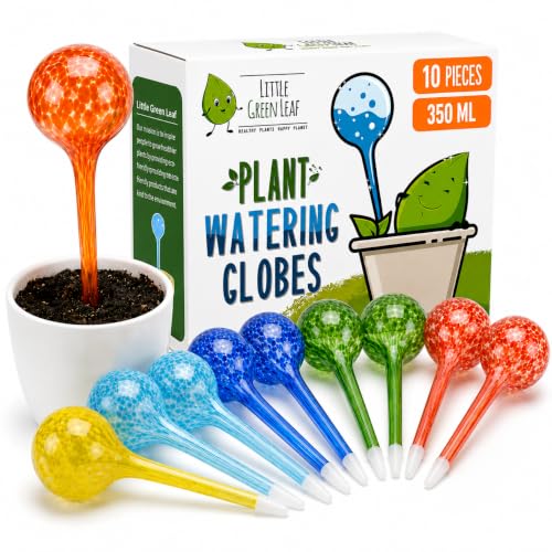 Plant Watering Globes 10 Pack (10pk 350ml Multicolor)