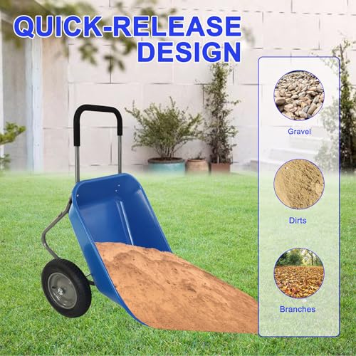 Dual Wheel Wheelbarrow