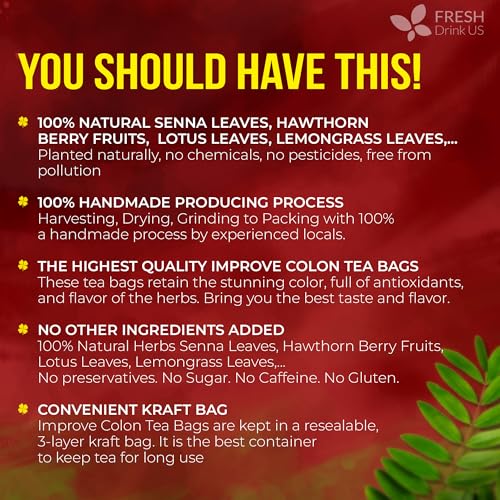 Premium Improve Colon Tea (135 Bags)