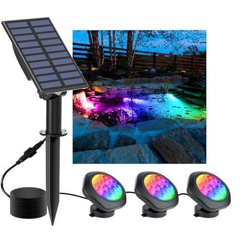 Solar Pond Lights