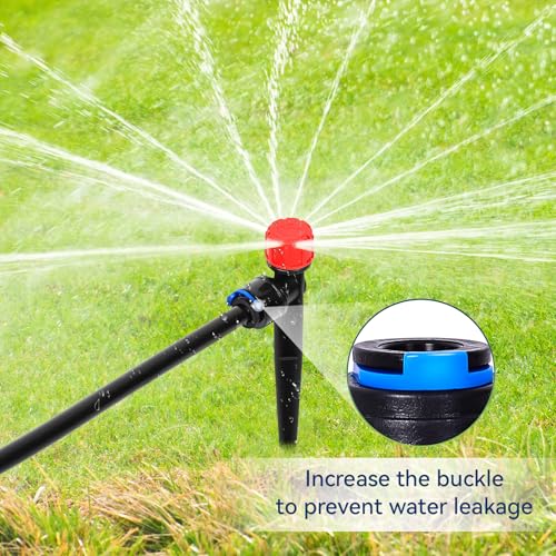 20 Pack 1 4 inch Tubing Drip Irrigation Vortex Emitters (20 Count)