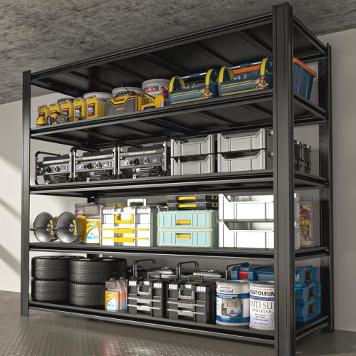 5 Tier Heavy Duty Garage Shelving (5T 55" W x 24" D x 84" H)