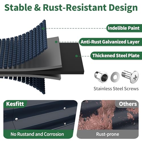 Raised Garden Bed (Midnight Blue / 4x2x1FT)