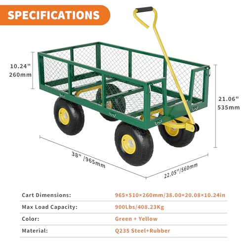 900 Lbs Garden Wagon