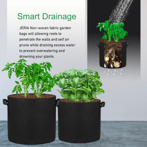 12 Pack 25 Gallon Grow Bags (12 Count)