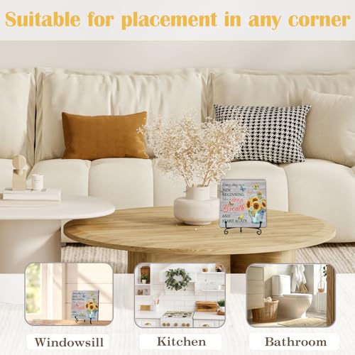 Spring Decorations for Rustic Farmhouse Decor (Retro Sunflower 3)