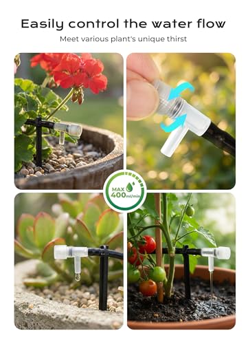 Solar Drip Irrigation System with USB Charging (Green)