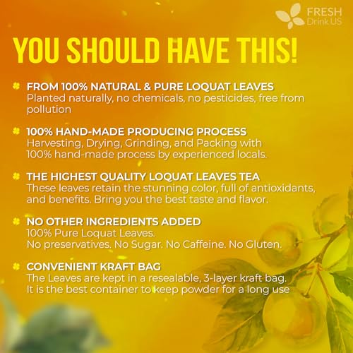 Premium 8oz Loquat Leaves (8oz)