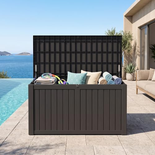 Outdoor Storage Box (Black / 180 Gallon 3.1 XL)