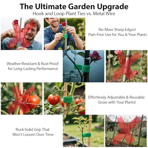 Reusable Plant Ties for Climbing Plants (50 Foot)