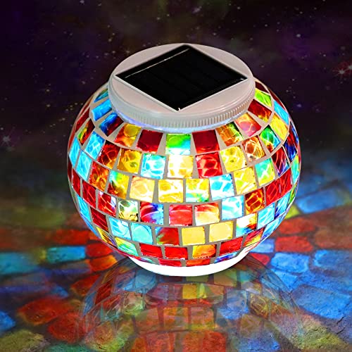 Color Changing Solar Lights Outdoor Waterproof