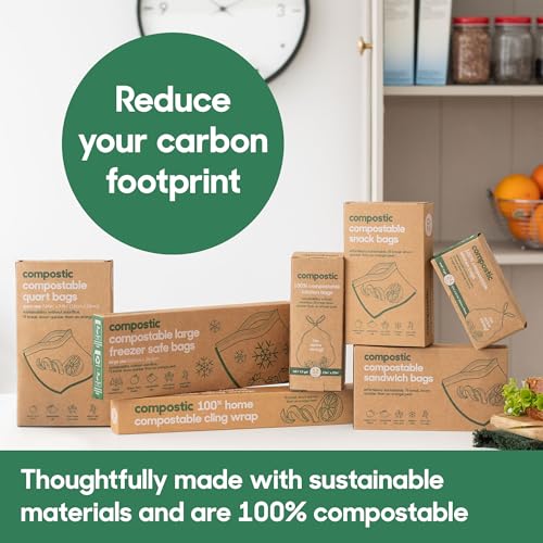 Compostable Snack Bags (100 Count)