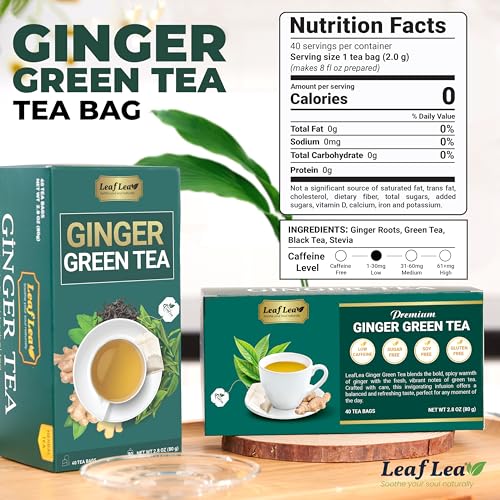 Herbal Green Tea With Ginger (160 Count)