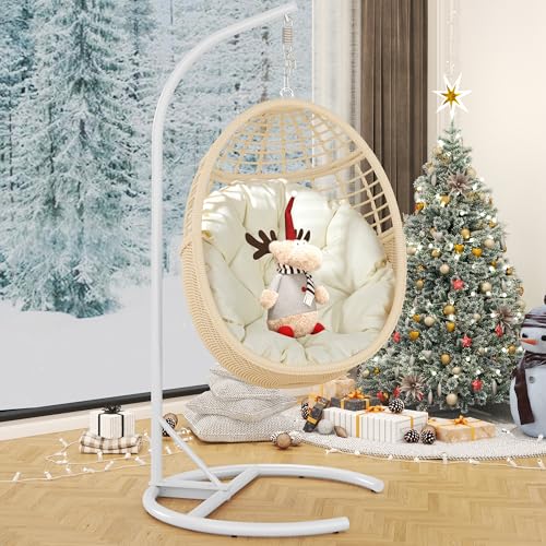 Hanging Egg Chair (Light Beige)
