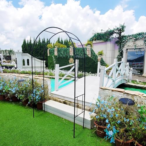 Garden Arch Trellis (Black AA)