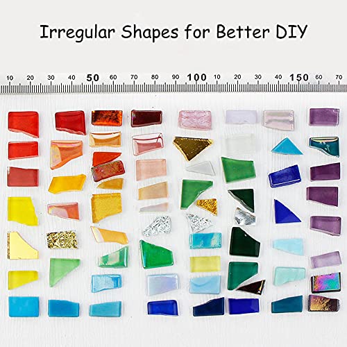 1.1lb Irregular Crystal Mosaic Tiles (17.6 Ounce)