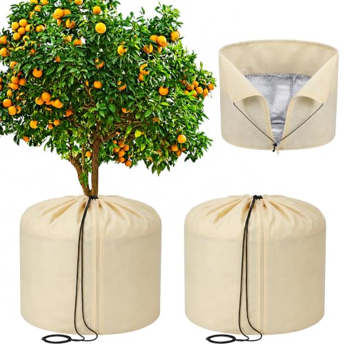 2 Pack Plant Winter Protection Pot Cover (L-2pcs)