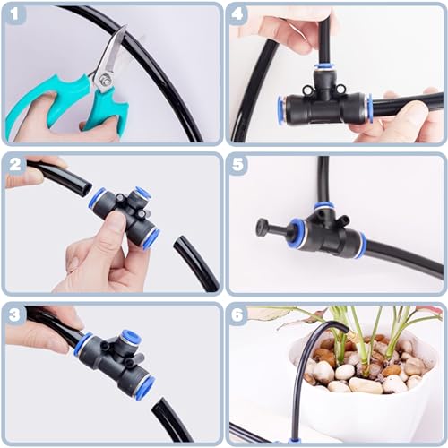 50Ft Drip Irrigation Kit Automatic Drip Irrigation System