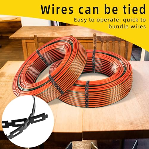 2 Pcs 50Ft Plastic Chain Lock Tree Tie (2 Pcs)
