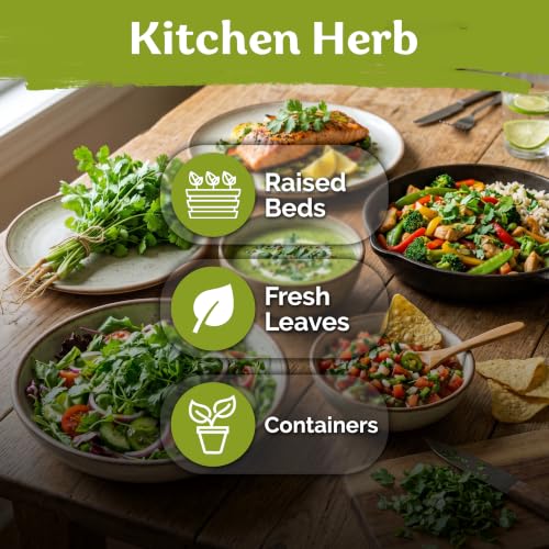 550 Santo Cilantro Heirloom Herb Seeds for Planting
